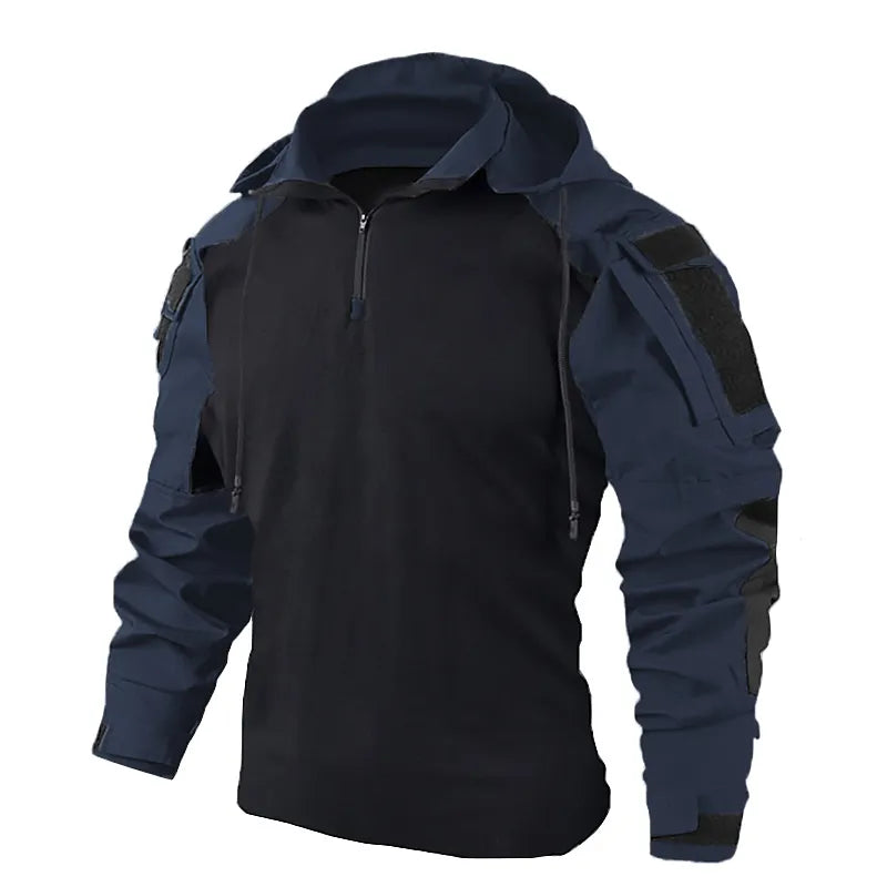 Lightweight and moisture-wicking military shirt offering mobility and durability for demanding environments.