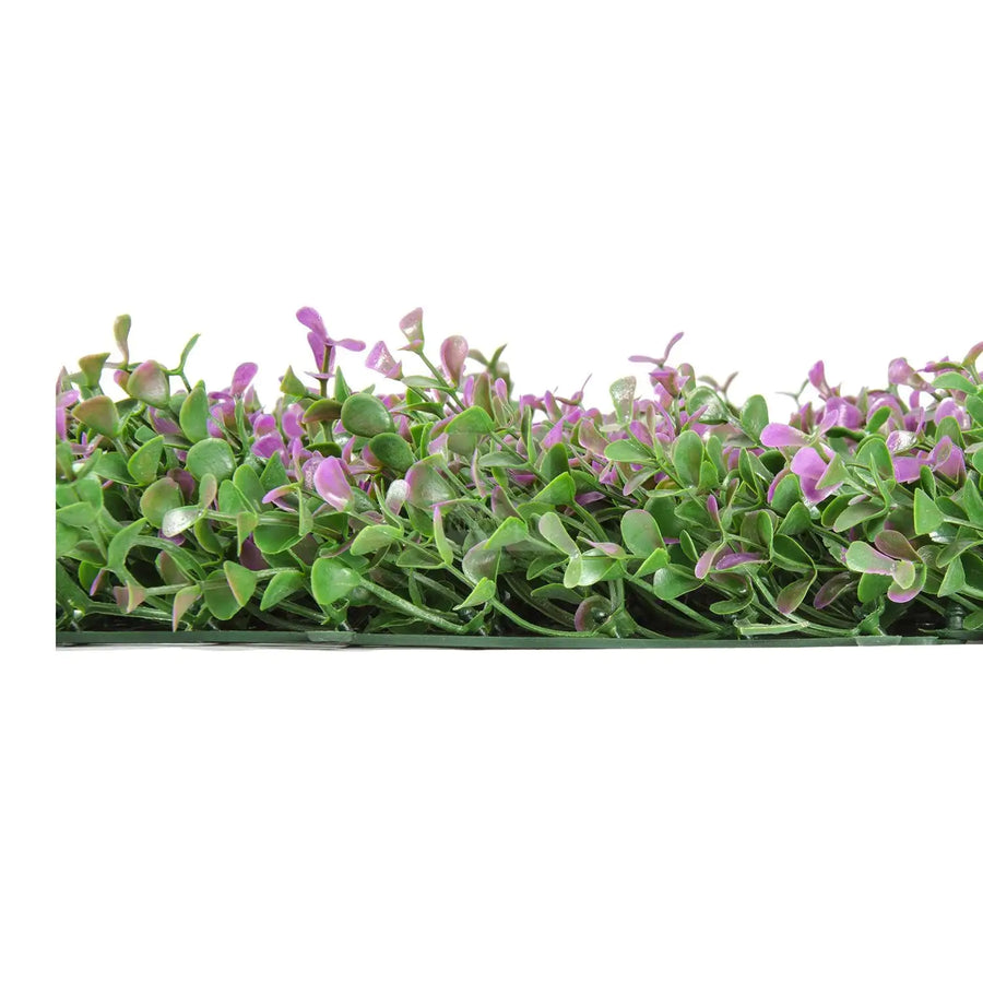 Artificial lavender wall panels Lifelike lavender foliage UV-resistant purple foliage Easy-to-install wall panels Maintenance-free lavender decor Indoor/outdoor lavender panels Vibrant purple foliage panels Long-lasting lavender wall decor Versatile artificial foliage panels Lavender-inspired wall covering