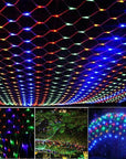 Net Mesh Solar Fairy Lights