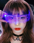 Luminous LED Glasses for Festive Brilliance