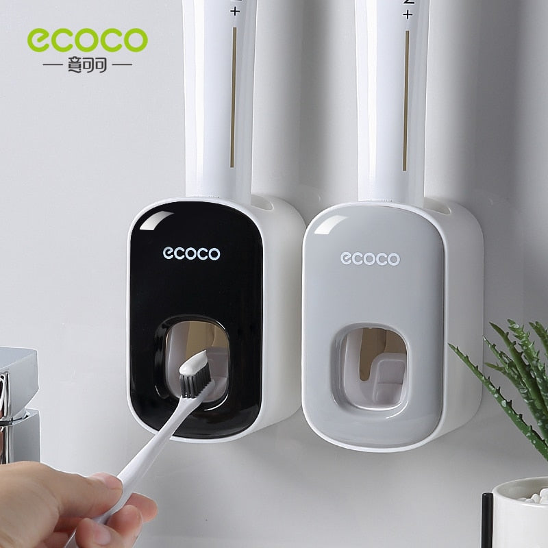 Automatic Toothpaste Dispenser Wall-Mount Toothpaste Holder Hands-Free Toothpaste Squeezer Sensor-Operated Toothpaste Dispenser Wall-Mounted Toothpaste Pump Touchless Toothpaste Dispenser Adhesive Toothpaste Holder Bathroom Toothpaste Organizer Space-Saving Toothpaste Dispenser Convenient