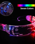 Luminous LED Glasses for Festive Brilliance