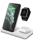 Wireless charger Fast charging station Multi-device charger Charging dock Smartphone charger Smartwatch charger Earbuds charger Tech accessories Charging hub Wireless charging stand