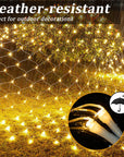 Net Mesh Solar Fairy Lights