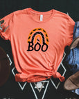 Halloween Boo Shirt, Gnomes Halloween Rainbow shirt