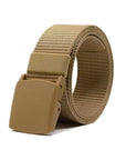 Men's Tactical Nylon Cam Buckle Belt - Lightweight, Adjustable Military-Style Outdoor Gear