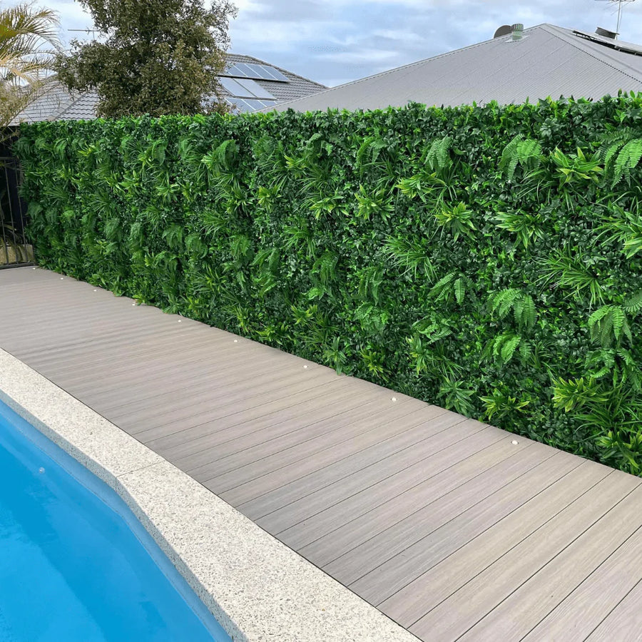 Green Tropics Artificial Green Wall 40" x 40" UV Resistant