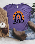 Halloween Boo Shirt, Gnomes Halloween Rainbow shirt