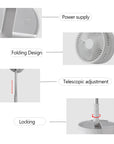 Portable Fan USB Rechargeable