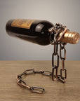 Magic Iron Chain Wine Bottle Holder