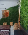 Jasmine Artificial Green Wall 40" x 40" 11SQ FT UV Resistant