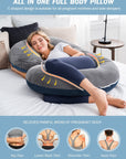 C-Shaped Body Pregnancy Pillow