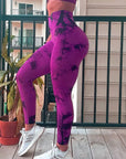 Seamless Tie Dye Leggings