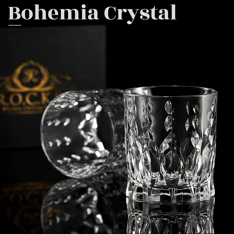 Eco Crystal Collection Monarch whiskey glass set Sustainable whiskey glass set Eco-friendly whiskey glass collection Crystal whiskey glass set Premium whiskey glassware Whiskey lover's gift set Monarch whiskey glass edition Sustainable drinkware set Luxury whiskey glass set