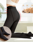 Fleece Lined Thermal Fake Pantyhose