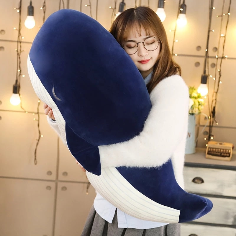 Soft Little Blue Whale Plush Toys