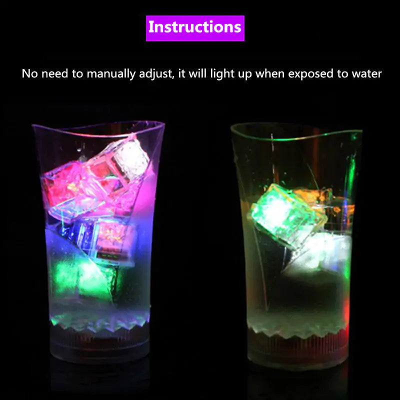 LED Glowing Ice Cubes