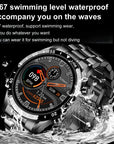 Waterproof smart watch Water-resistant smartwatch Waterproof fitness tracker Smart watch with water resistance Waterproof wearable technology Swim-friendly smart watch Waterproof sports watch Waterproof activity tracker Fitness smartwatch with waterproof design Waterproof GPS smart watch