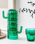 Nordic Cactus Stackable Glass Set