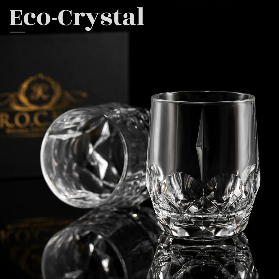 Eco Crystal Collection Iconic whiskey glass set Sustainable whiskey glass set Eco-friendly whiskey glass collection Crystal whiskey glass set Premium whiskey glassware Whiskey lover's gift set Iconic whiskey glass edition Sustainable drinkware set Luxury whiskey glass set