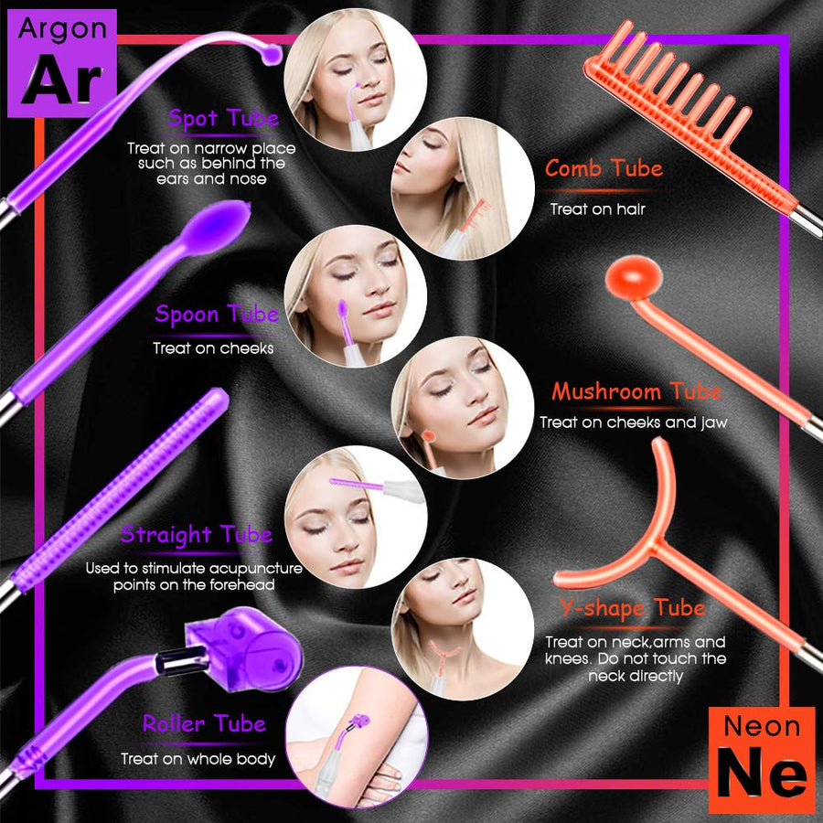 High-frequency acne treatment Versatile skincare wand 7-in-1 acne solution Targeted blemish treatment Multi-functional acne wand Clearer skin with high frequency Advanced acne-fighting technology Skin-clearing wand with multiple heads Professional-grade acne treatment Comprehensive skincare solution