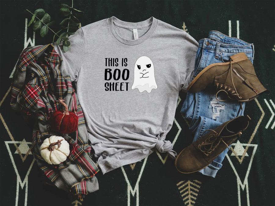 Boo sheet shirt Boo shirt Halloween shirt Spooky shirt Ghost shirt Funny Halloween shirt Halloween costume shirt Trick or treat shirt Ghost costume shirt Halloween party shirt