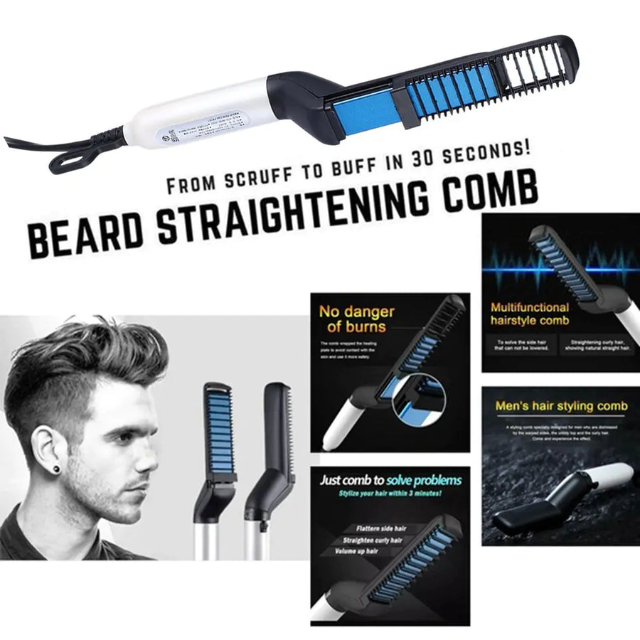 Easy to Use Beard Straightener Comb