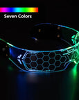 Luminous LED Glasses for Festive Brilliance