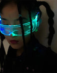 Luminous LED Glasses for Festive Brilliance